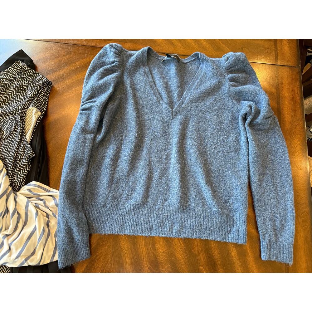 Lot of 6 WHBM Women Mixed Tees Blouse Pleated Skirt Striped Casual Size Large 12 - Picture 8 of 16